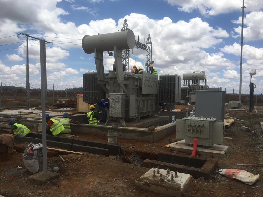 20MVA Transformer Assembly in Progress